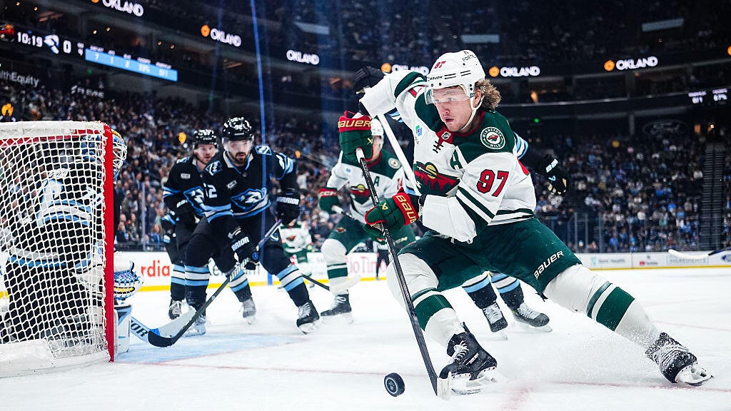 Kirill Kaprizov scores his NHL-leading 14th goal, Wild beat the Mammoth 3-1 — Maple Grove Sports news